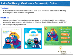 Qualcomm, Sesame Workshop, and other partners release "Let's Get Ready" app in China